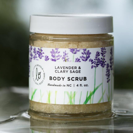 Lavender & Clary Sage Body Scrub