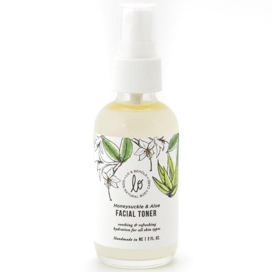 Natural Honeysuckle & Aloe Facial Toner - Lo & Behold Naturals -Freehand Market