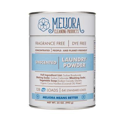 Natural Laundry Powder Can - 64 to 128 Loads - Meliora -Freehand Market