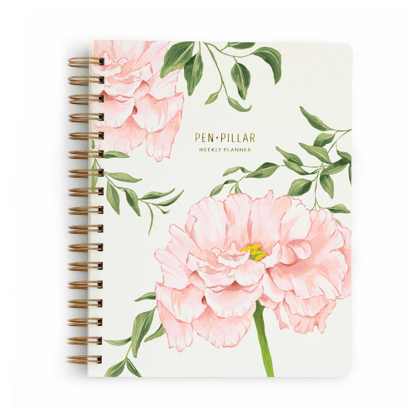 Pink Floral Undated Planner (Agenda)