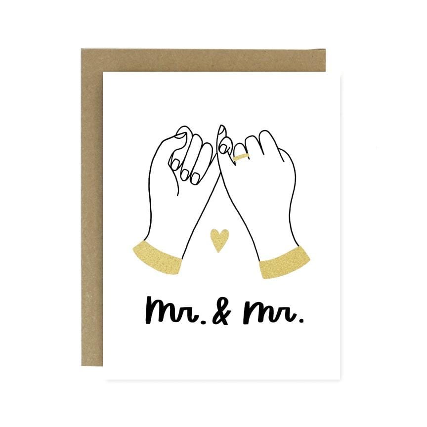 Pinky Promise Wedding - Mr. & Mr. - Worthwhile Paper -Freehand Market
