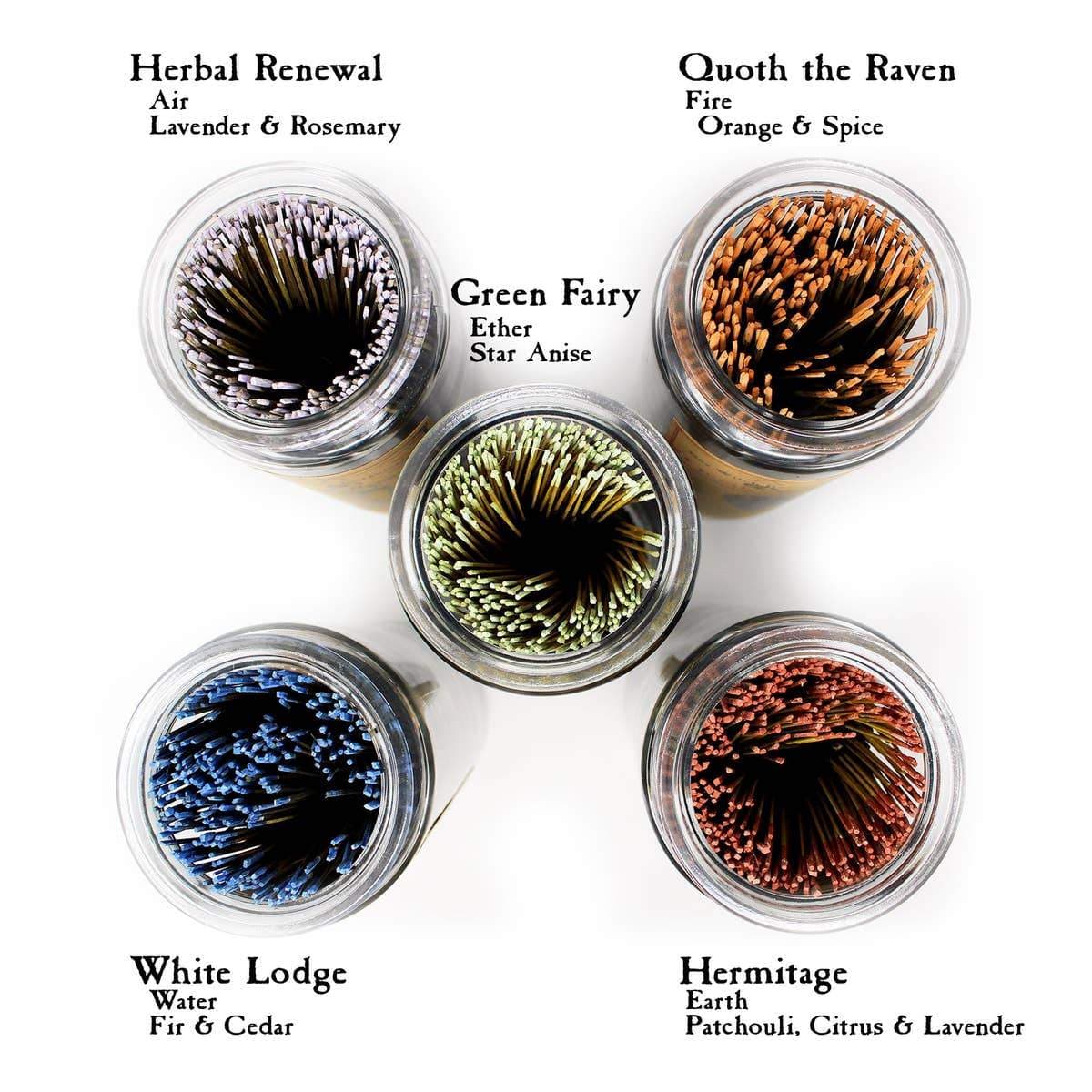 Quoth the Raven Orange & Clove Botanical Incense (25 Sticks) - Sea Witch Botanicals -Freehand Market