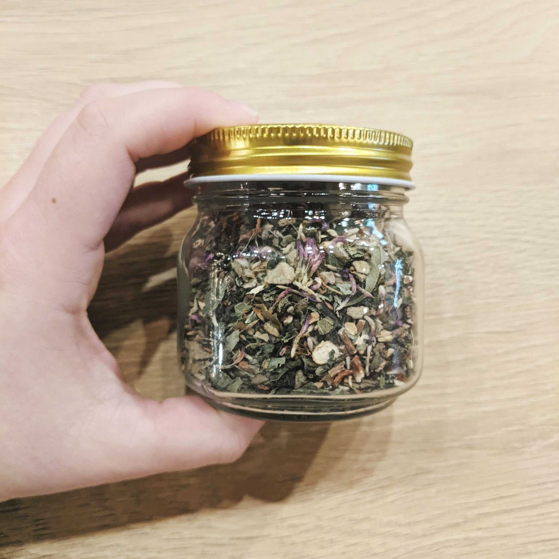 Raspberry, Rose Hips, & Nettless Herbal Tea Blend - Kindred Seedlings -Freehand Market
