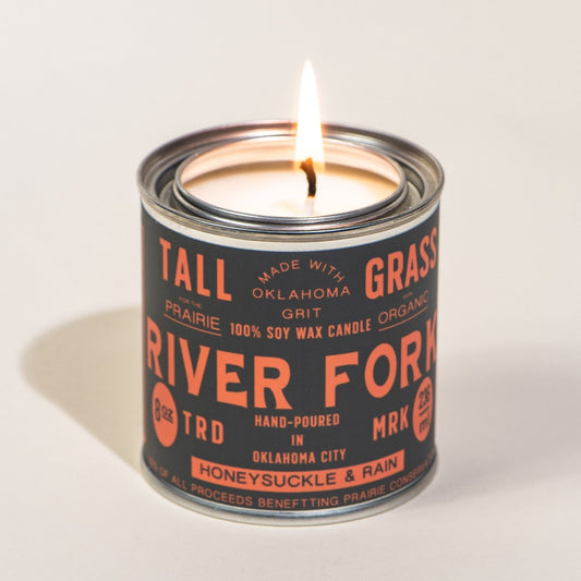 River Fork Candle - Tallgrass Supply Co. -Freehand Market