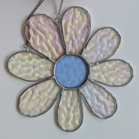 Stained Glass | Iridescent Daisy #4 - Freehand Market -Freehand Market