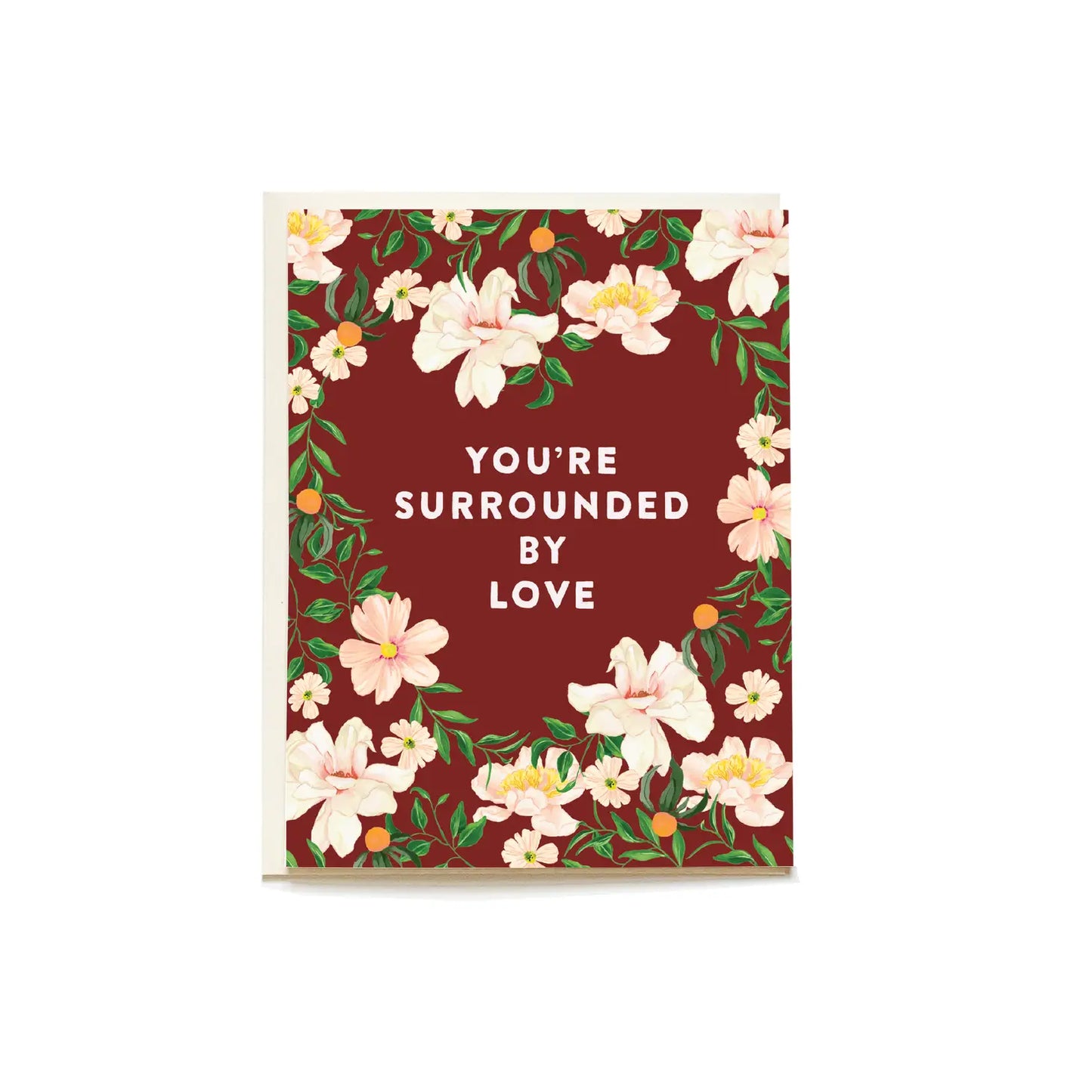 Surrounded by Love Sympathy Greeting Card
