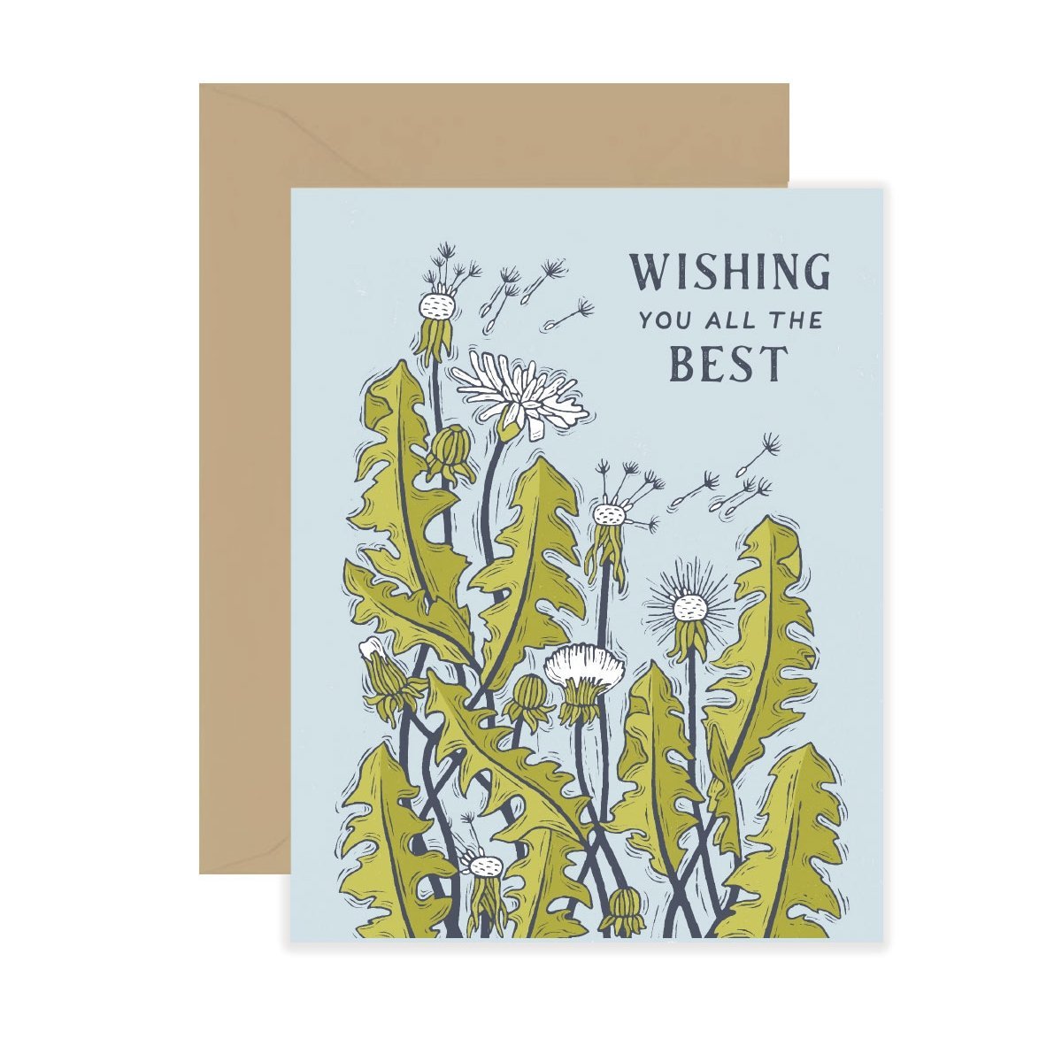 Wishing You All The Best Card - Root and Branch Paper -Freehand Market